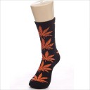 Chaussettes pour hommes avec motif de marijuana 20