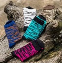 Chaussettes pour hommes avec motif de zèbre 1
