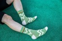 Chaussettes pour hommes avec motif zigzag 2