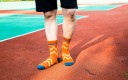 Chaussettes pour hommes avec motif zigzag 3