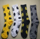 Chaussettes pour hommes - Feuilles de cannabis 2