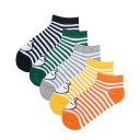 Chaussettes rayées pour enfants avec un lapin - 5 paires 5