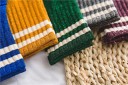 Chaussettes scintillantes pour femmes avec rayures 4