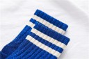 Chaussettes scintillantes pour femmes avec rayures 7