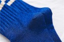Chaussettes scintillantes pour femmes avec rayures 8