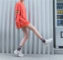 Chaussettes scintillantes pour femmes avec rayures 11
