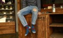 Chaussettes stylées pour hommes A2256 4