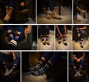 Chaussettes stylées pour hommes A2258 1