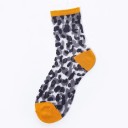 Chaussettes transparentes à pois pour femmes 3