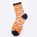 Chaussettes transparentes à pois pour femmes 5