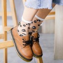 Chaussettes transparentes léopard pour femmes 3