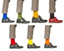 Chaussettes unies pour hommes 2