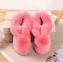 Chaussons d'intérieur pour femmes avec des oreilles de lapin 9
