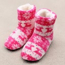 Chaussons d'intérieur pour femmes - Chaussons de Noël 2
