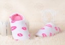 Chaussons pour femmes avec imprimé de lèvres 2
