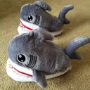 Chaussons pour femmes en forme de requin 5