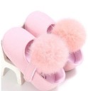 Chaussons pour filles avec pompon 6