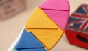 Chaussures à lacets pour femmes avec plateforme colorée J2395 11