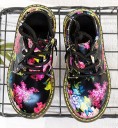 Chaussures à lacets pour filles avec des fleurs 6