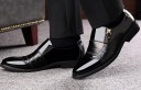 Chaussures à lacets pour hommes avec fermeture éclair J1508 2