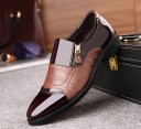 Chaussures à lacets pour hommes avec fermeture éclair J1508 6