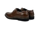 Chaussures à lacets pour hommes en design de cuir de serpent J1509 10