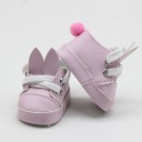 Chaussures à lacets pour poupée jusqu'à 37 cm en cuir PU avec de vrais lacets et œillets en métal Dimensions 5 x 2,8 cm Apprentissage du nouage 8