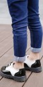 Chaussures à lacets vernies pour enfants 4