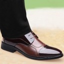 Chaussures à lacets vernies pour homme J1480 3