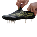 Chaussures aquatiques unisexes en polyester et nylon antidérapantes légères et à séchage rapide pour la plage, le surf et les sports 5