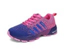 Chaussures de course pour femmes et hommes Baskets confortables avec un dessus en tricot respirant Talon solide Semelle profilée Matériau 3