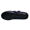Chaussures de cyclisme unisexes avec fermeture à double rotation et semelle pour cales en nylon, cuir PU, EVA pour le cyclisme sur route et sportif 7