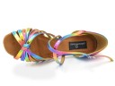 Chaussures de danse arc-en-ciel 5