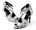 Chaussures de danse pour femmes avec motif serpent 4