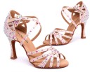 Chaussures de danse pour femmes avec strass A2490 1