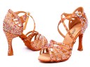 Chaussures de danse pour femmes avec strass A2490 3