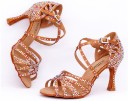 Chaussures de danse pour femmes avec strass A2490 4