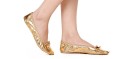 Chaussures de danse pour femmes - Dorées 2