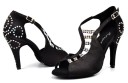 Chaussures de danse pour femmes ornées de strass 3