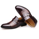 Chaussures de soirée vernis pour hommes J1481 6