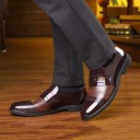 Chaussures de soirée vernis pour hommes J1481 9
