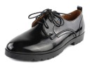 Chaussures de ville pour femmes - Noires 3