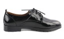 Chaussures de ville pour femmes - Noires 4