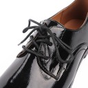 Chaussures de ville pour femmes - Noires 8