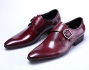 Chaussures de ville pour hommes avec boucle J2171 4