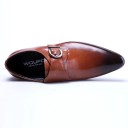Chaussures de ville pour hommes avec boucle J2171 7