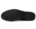 Chaussures derby vernies pour hommes - Noires 3