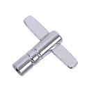 Chave de afinação para instrumentos de percussão 3,5 x 4,5 cm Chave metálica universal com orifício de 5,5 mm Para afinação de tambores e tensores 1