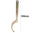 Chave para ajuste de molas 185mm Ferramenta de gancho para amortecedores de suspensão Honda Ferramenta manual para motociclos Chave ajustadora de molas 2