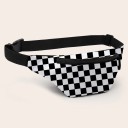 Checked Waist Bag 2